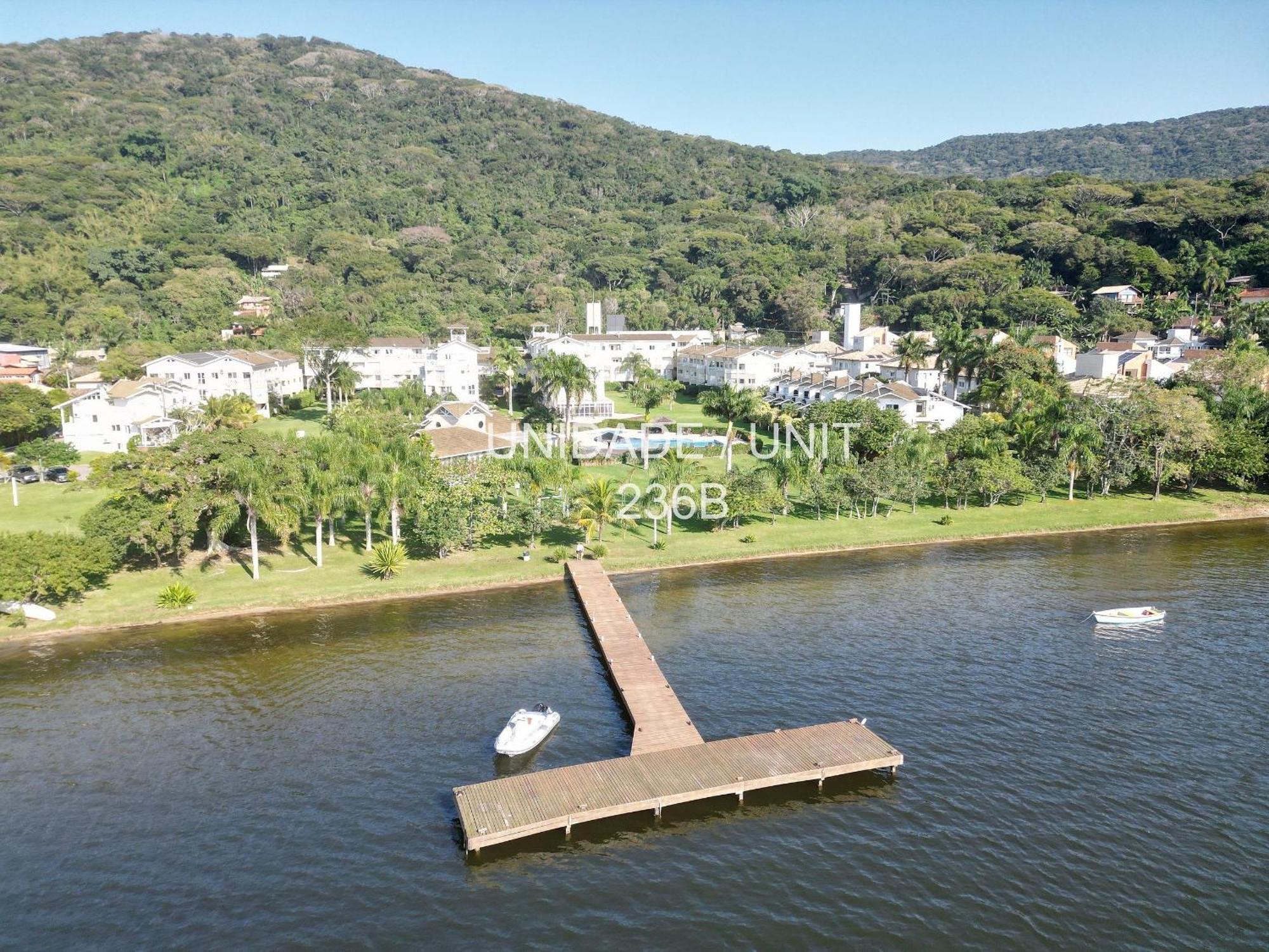Completo Apartamento Em Resort Na Beira Da Lagoa Florianópolis Kültér fotó