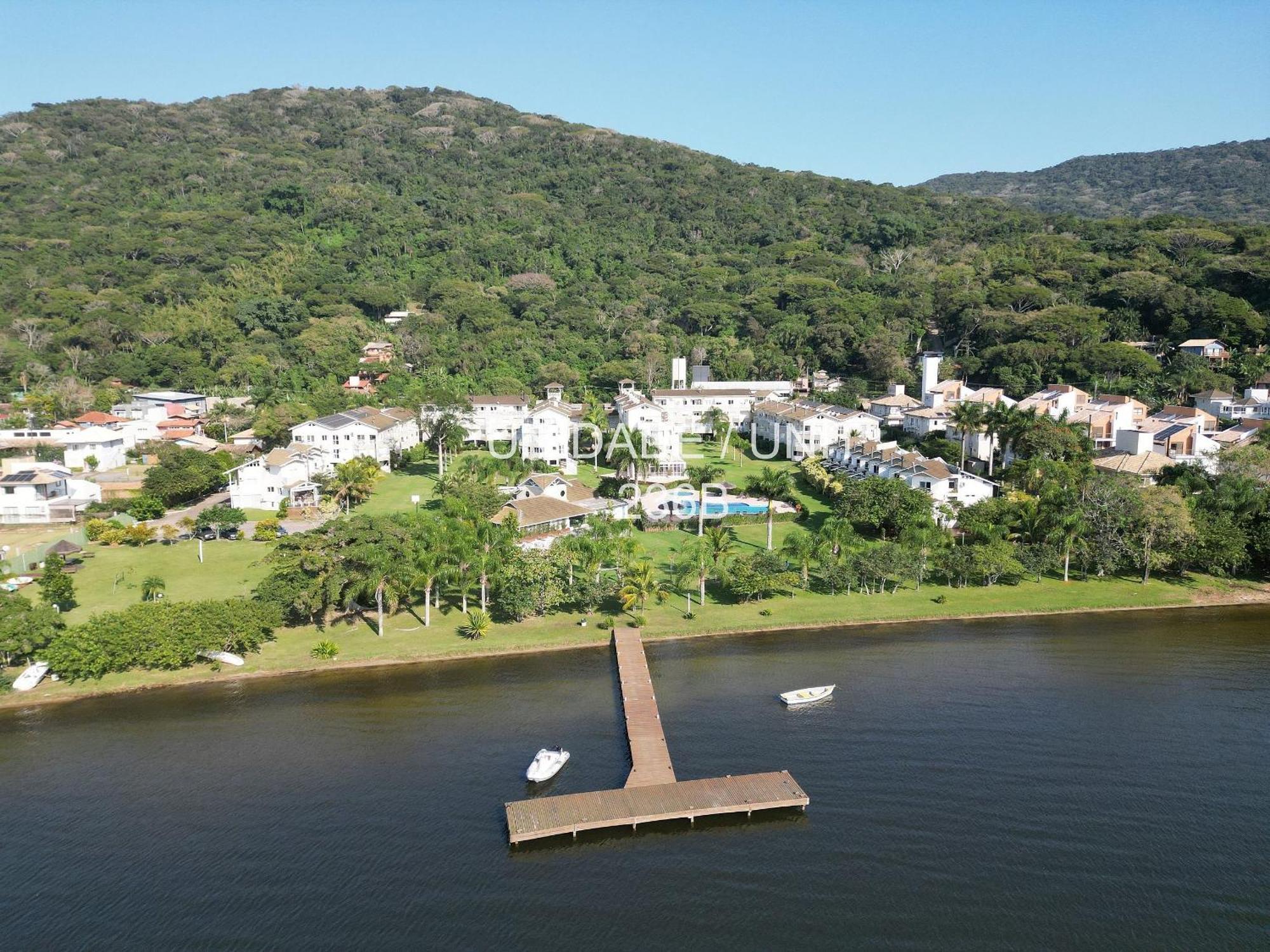 Completo Apartamento Em Resort Na Beira Da Lagoa Florianópolis Kültér fotó